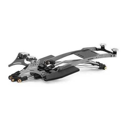 INJORA Rockover Titanium LCG Chassis Kit for 1/24 SCX24 (156mm)
