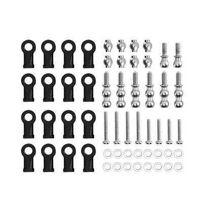 INJORA Rod End Replacement Kit for INJORA SCX30 Chassis Links