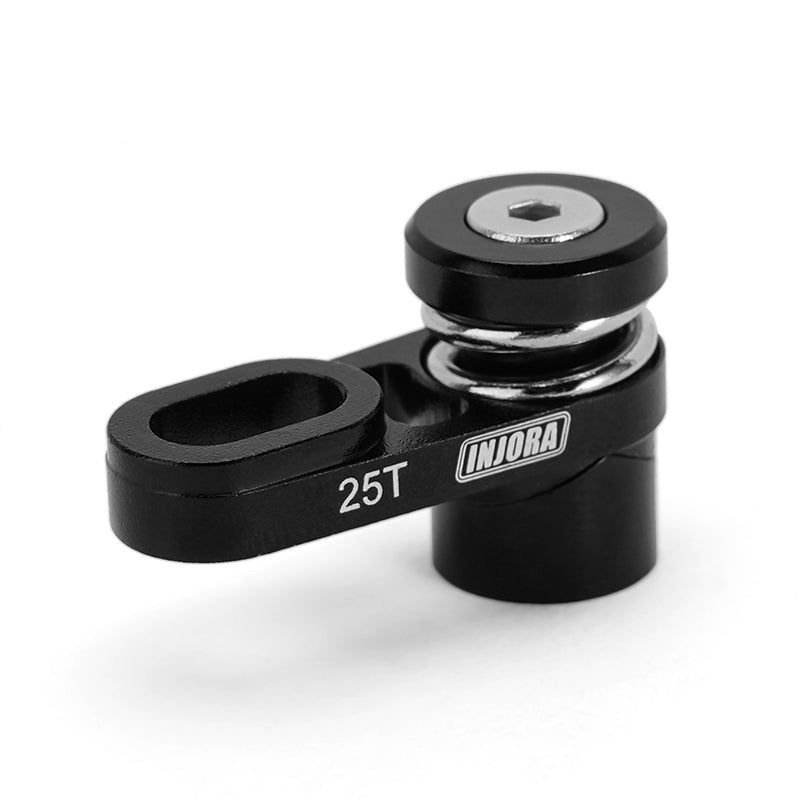INJORA 25T Aluminum Transmission Shift Unloading Servo Horn for SCX10 PRO