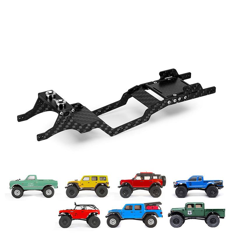 INJORA Universal LCG Carbon Fiber Chassis Kit for 1/24 SCX24