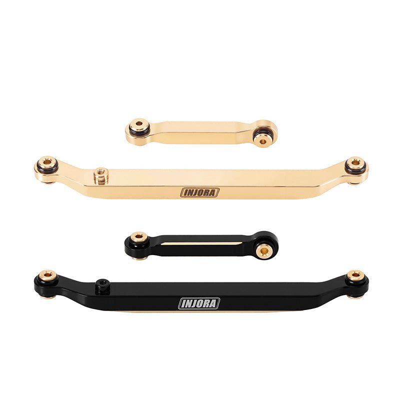 INJORA 14g Heavy Brass Steering Links for 1/24 Axial SCX24
