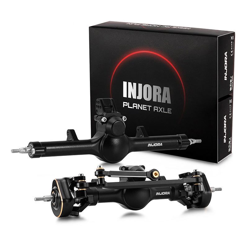 INJORA V1 +4mm Planet Axles with Double Joint Shafts for 1/24 SCX24