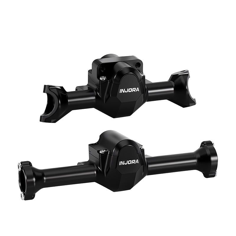 INJORA Aluminum Front & Rear Axle Housings for 1/30 SCX30