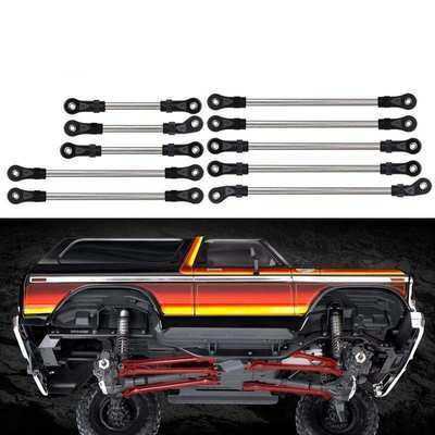 INJORA Stainless Steel Links Plastic Rod End Unassembled Kit for TRX4/TRX6
