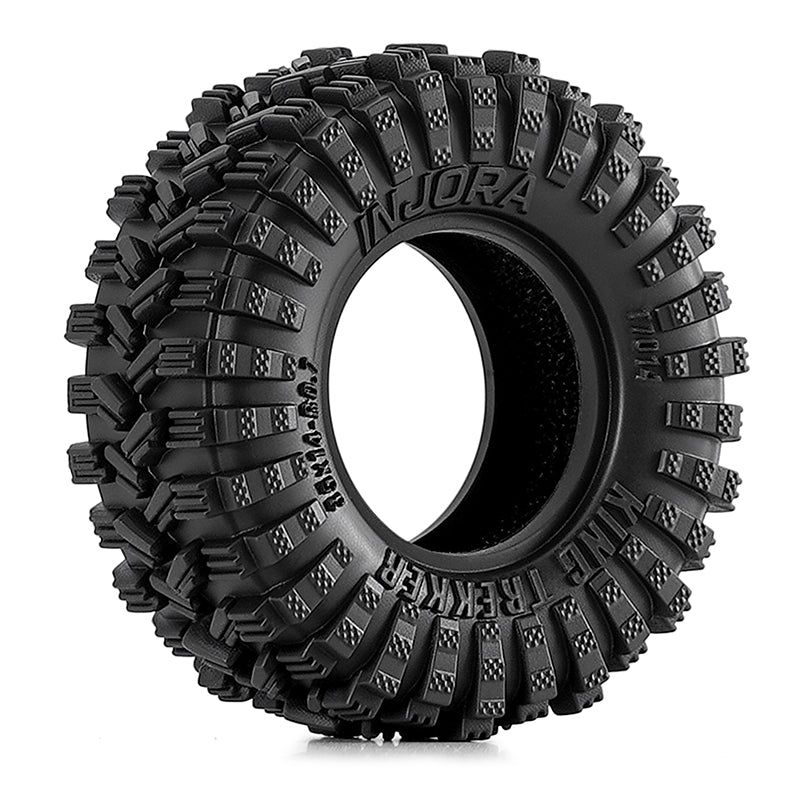 INJORA 0.7" 35*14mm King Trekker Tires for 1/30 SCX30 (T7014) (4)
