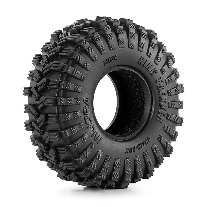 INJORA 0.7" 40*15mm King Trekker Tires for 1/30 SCX30 (T7024) (4)