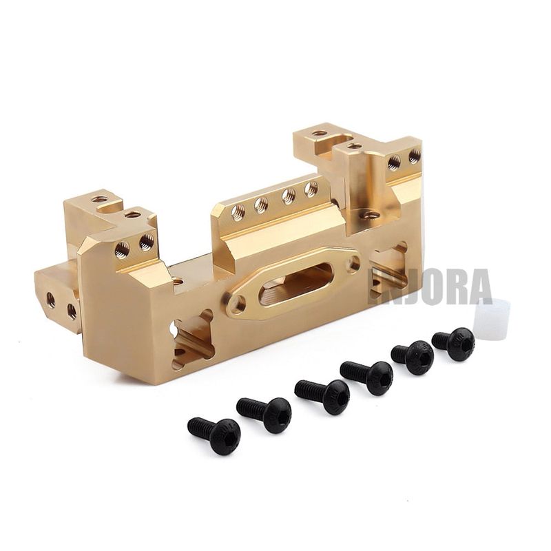 INJORA Brass Front Bumper Mount Servo Stand for TRX-4 TRX-6