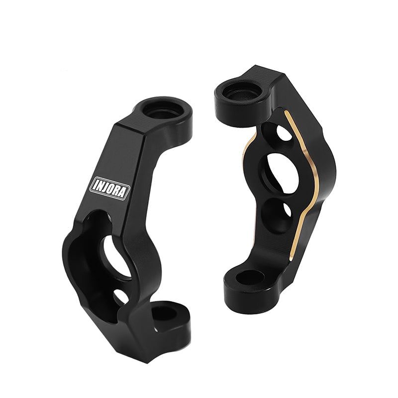 INJORA Black Brass C Hubs for 1/18 HPI Venture18