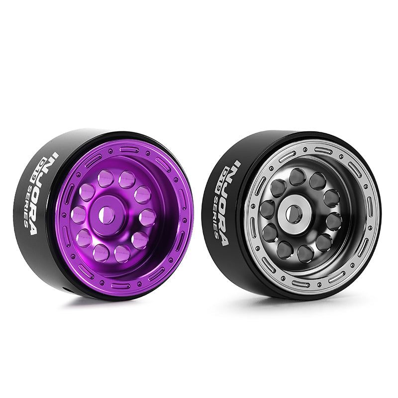 INJORA 0.7" D19 Aluminum Wheels for 1/30 SCX30 (W7008) (4)