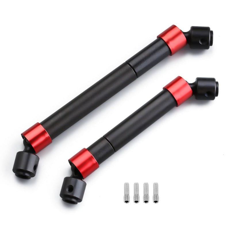 INJORA 2PCS Metal CVD Drive Shaft for Traxxas TRX-4
