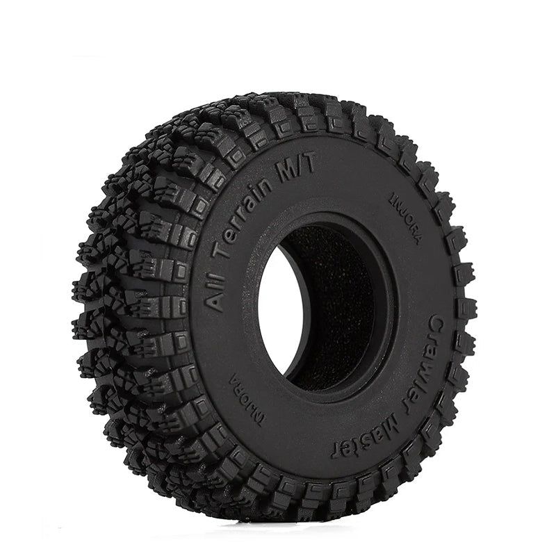 INJORA 1.0" 58*20mm Crawl Master A/T Tires (T1008) (4)