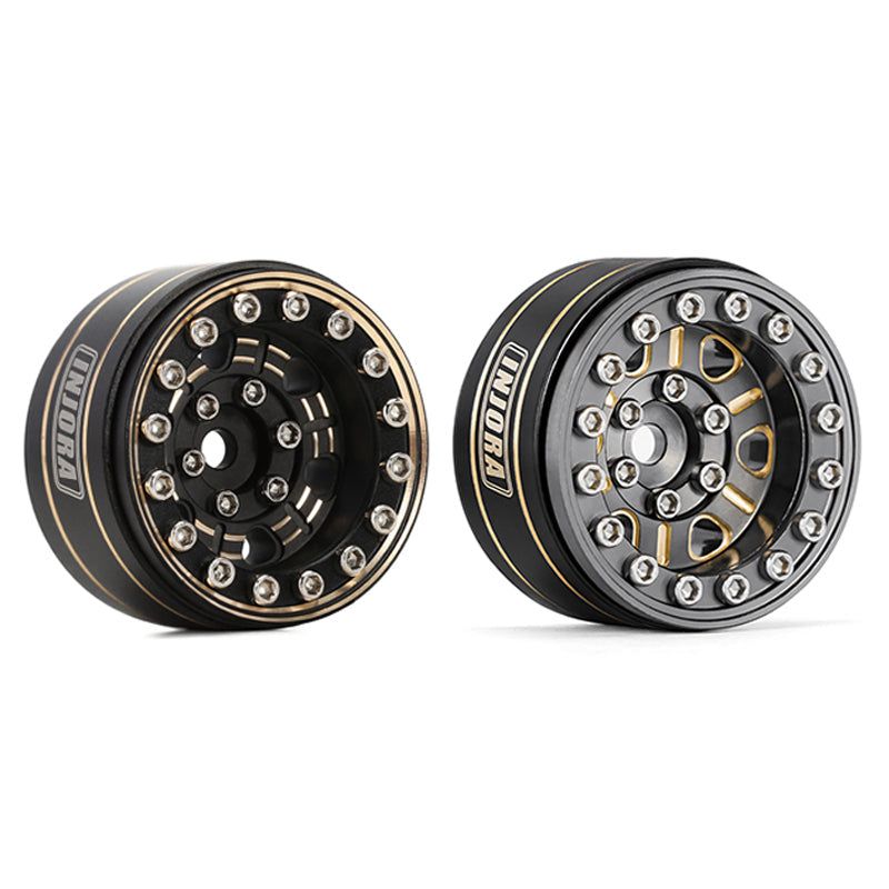 INJORA 1.0" 47g/pcs Brass -3.15mm Offset Wheels for Micro Crawlers (W1005)