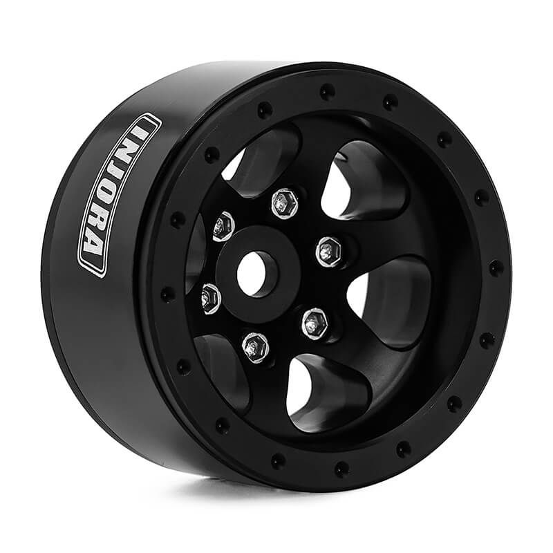 INJORA 1.0" Aluminum -4.7mm Offset Wheels for Micro Crawlers (W1012)