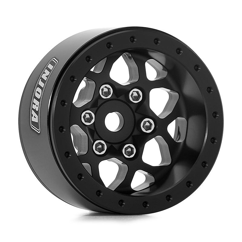 INJORA 1.0" Aluminum -4.7mm Offset Wheels for Micro Crawlers (W1013)