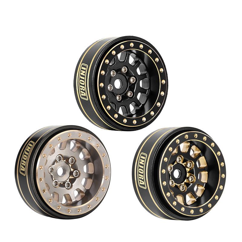 INJORA 1.0 Plus Brass -3.75mm Offset Wheels for Micro Crawlers (W1101)