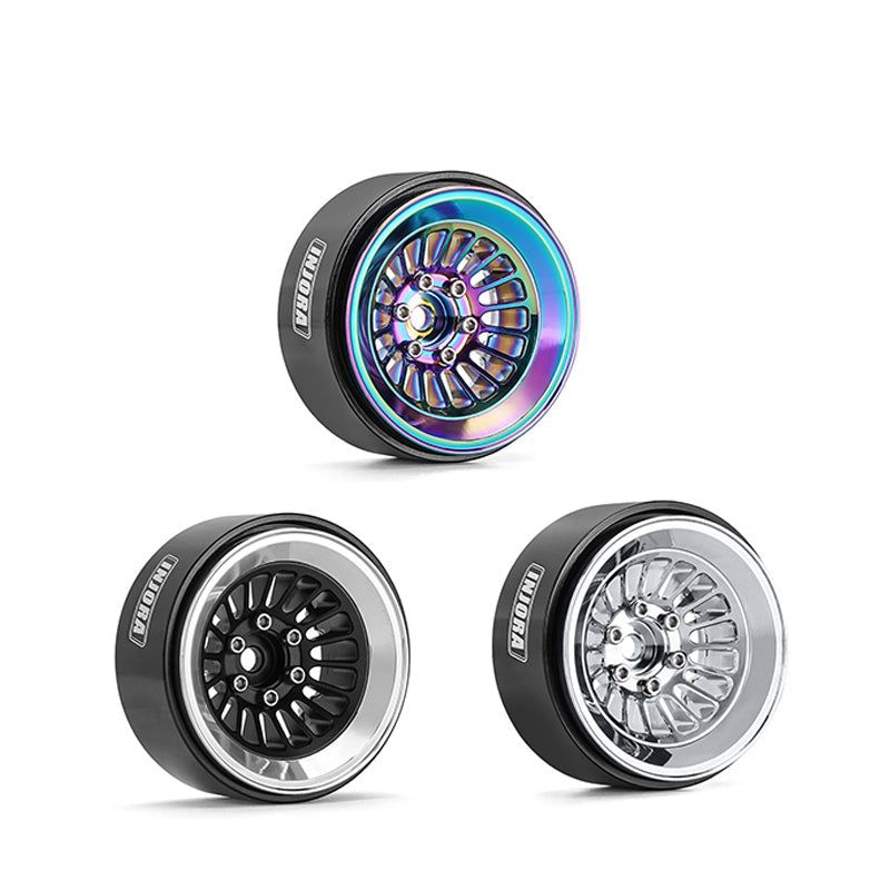 INJORA 1.3" Turbine -5.25mm Offset Wheels for Micro Crawlers (W1303)