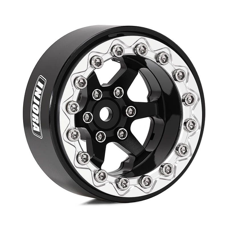 INJORA 1.3" Aluminium -5.25mm Offset Wheels for Micro Crawlers (W1313)