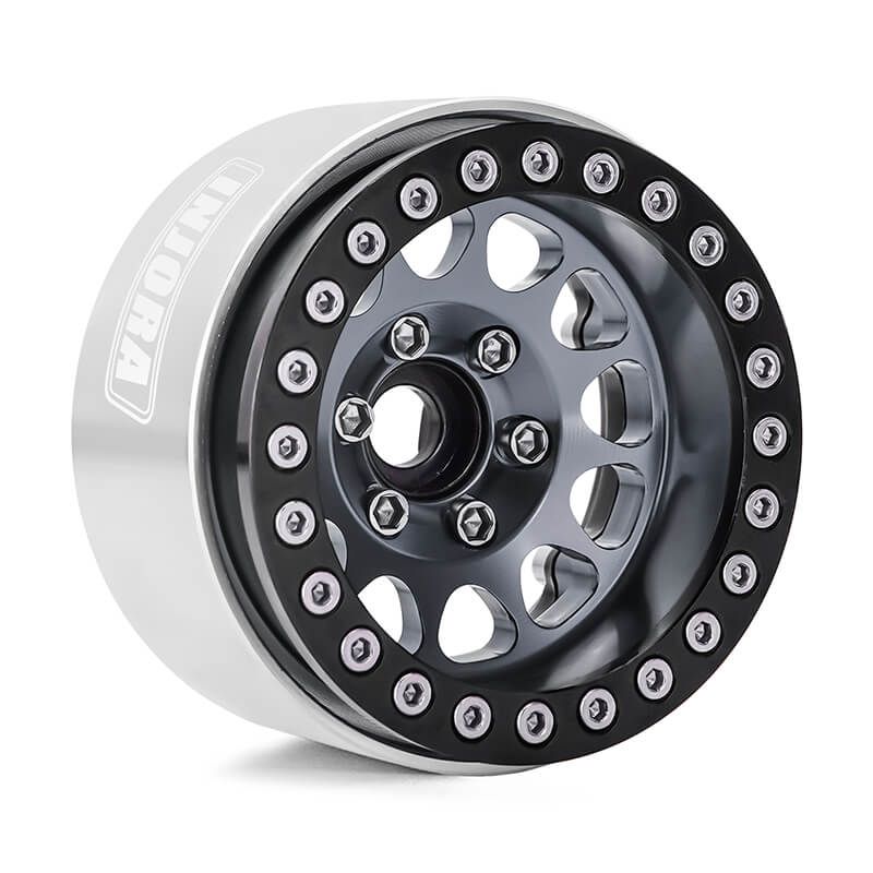 INJORA 1.9" Deep Dish -10.4mm Offset Wheels for 1/10 RC Crawlers (W1949)