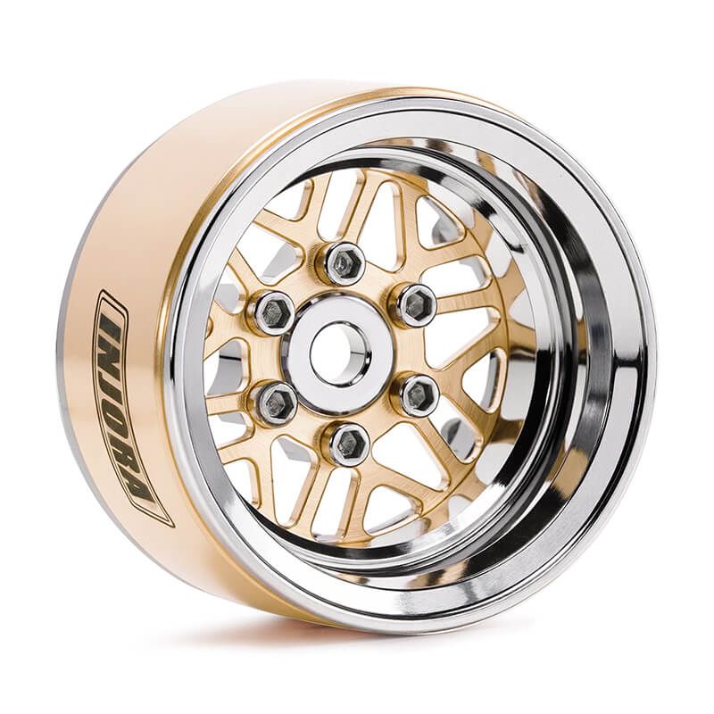 INJORA 1.0" ModuWheel -4.4mm Offset Wheels for Micro Crawlers (MW1014)