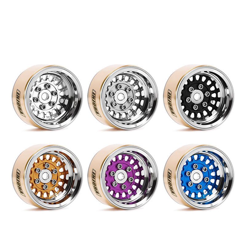 INJORA 1.0" ModuWheel -4.4mm Offset Wheels for Micro Crawlers (MW1016)