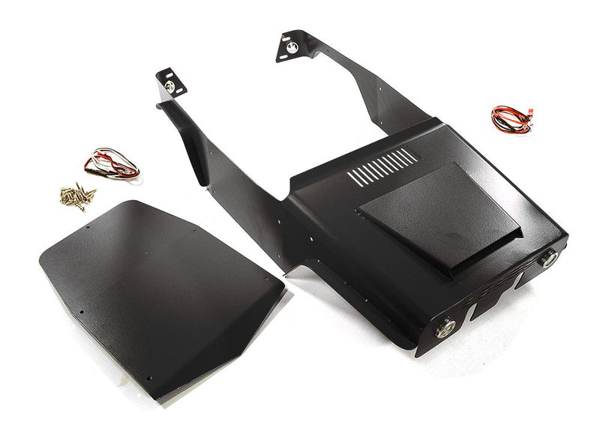 Integy Aluminum Alloy Body Panel Upgrade Kit for Axial Wraith (Black, C28472BLACK)