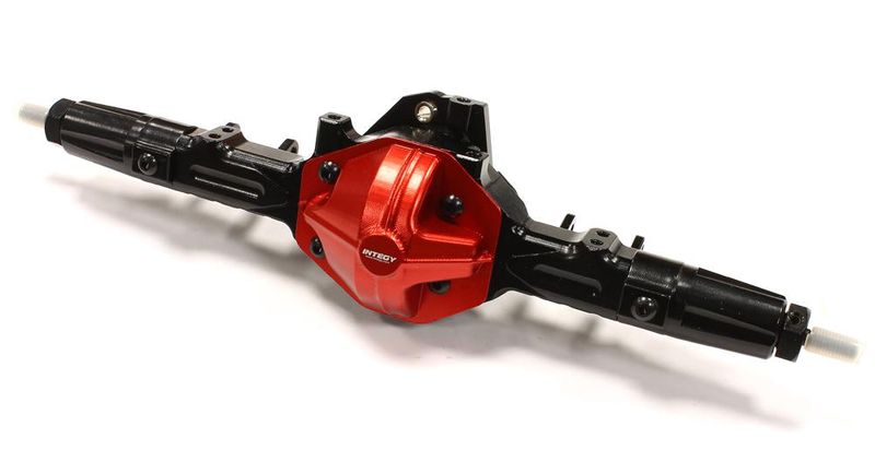 Complete Billet Machined T3 Rear Axle for SCX-10, Dingo, Honcho & Jeep