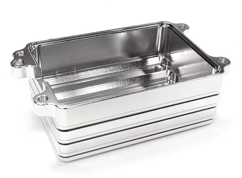 Billet Machined Alloy Lower Receiver Box Type C25750 for SCX-10 Scale Crawler