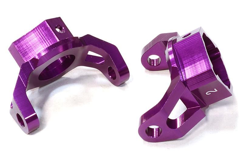 Billet Machined Caster Blocks for HPI 1/10 Scale Crawler King | Wheely King