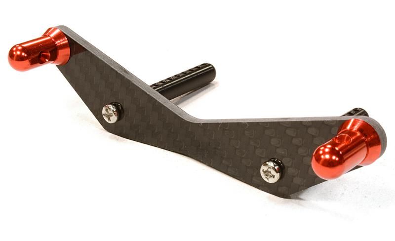 Machined Front Body Mount Set for HPI 1/10 Scale Crawler King | Wheely King