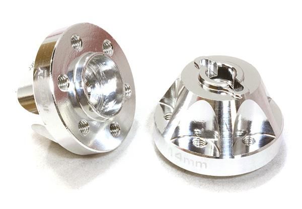 Alloy Drive Pin-to-6 Bolt Type Wheel Hub 14mm Thick for 1/10 Axial Crawler | Wraith 2.2 & Ridgecrest