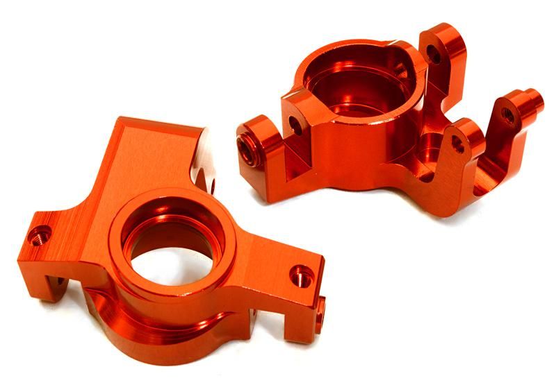 Billet Machined Alloy Front Hub Steering Blocks for Axial Yeti XL | Yeti XL Monster Buggy