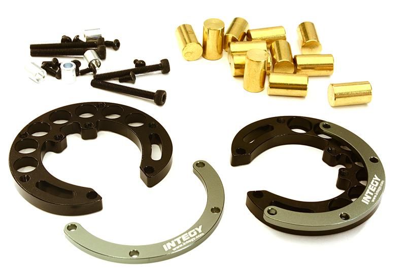 Portal Axle Counterweight Add-On (2) for Traxxas TRX-4 Scale & Trail Crawler