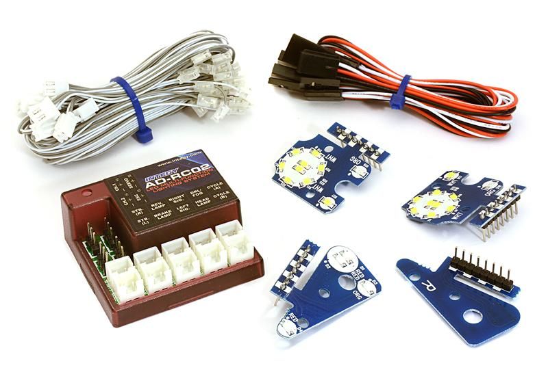 LED Multi-Function Lighting System SMD Version for TRX-4 Defender Body