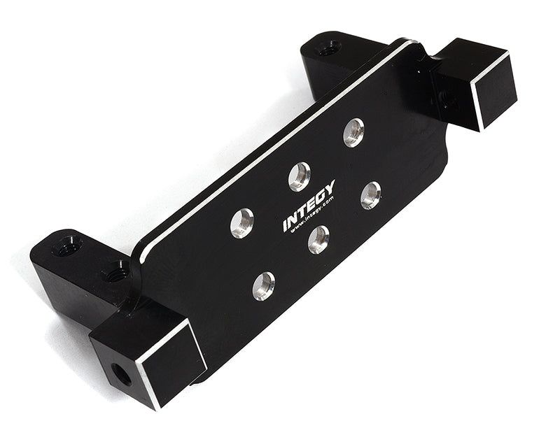 Billet Machined Black Front Steering Servo Mount for Tamiya Scale Off-Road CC02