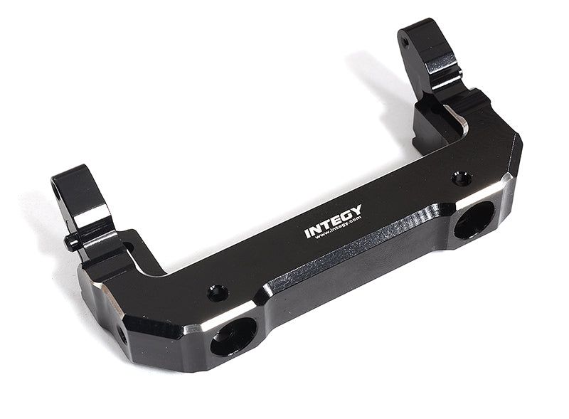 Billet Machined Black Front Bumper Mount for Axial 1/10 SCX10 III