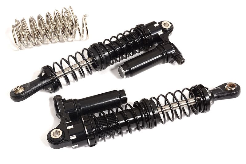 Billet Machined Piggyback Shock Pair (2) for Tamiya Scale Off-Road CC02 (L=85mm) | CC-02