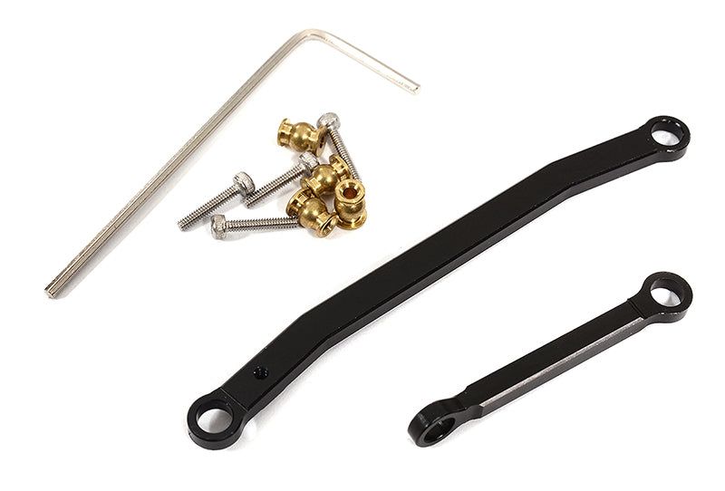 Alloy Machined Steering Linkages for Axial 1/24 SCX24