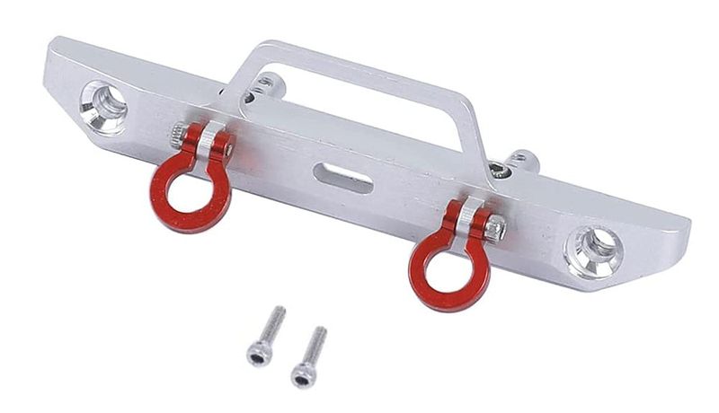 Billet Machined Front Bumper for Axial 1/24 SCX24 Rock Crawler