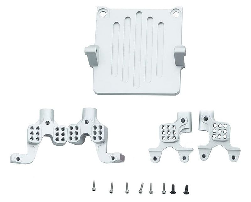 Billet Machined ESC Plate w/ Shock Towers for Axial 1/24 SCX24 Rock Crawler