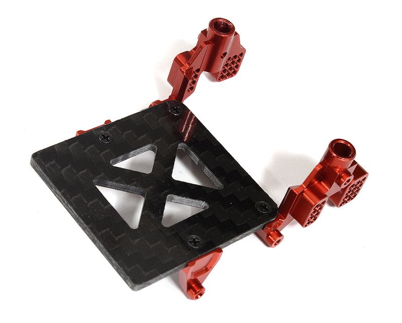 Billet Machined Front Shock Towers w/ Receiver Mount for Axial 1/24 SCX24