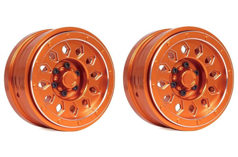 Alloy Machined Wheel Set (2) for Axial SCX6 45000
