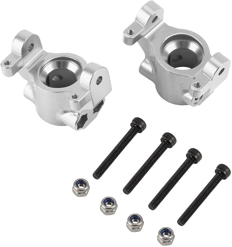 Machined Alloy Caster Blocks for Axial 1/10 RBX10 Ryft 4WD Rock Bouncer