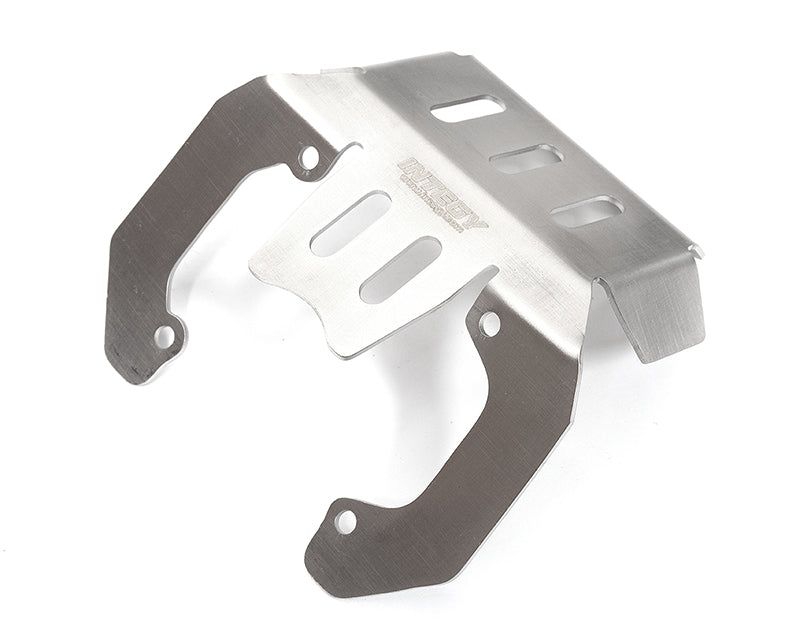 Stainless Steel Rear Axle Protection Skid Plate for Axial SCX6 Crawler
