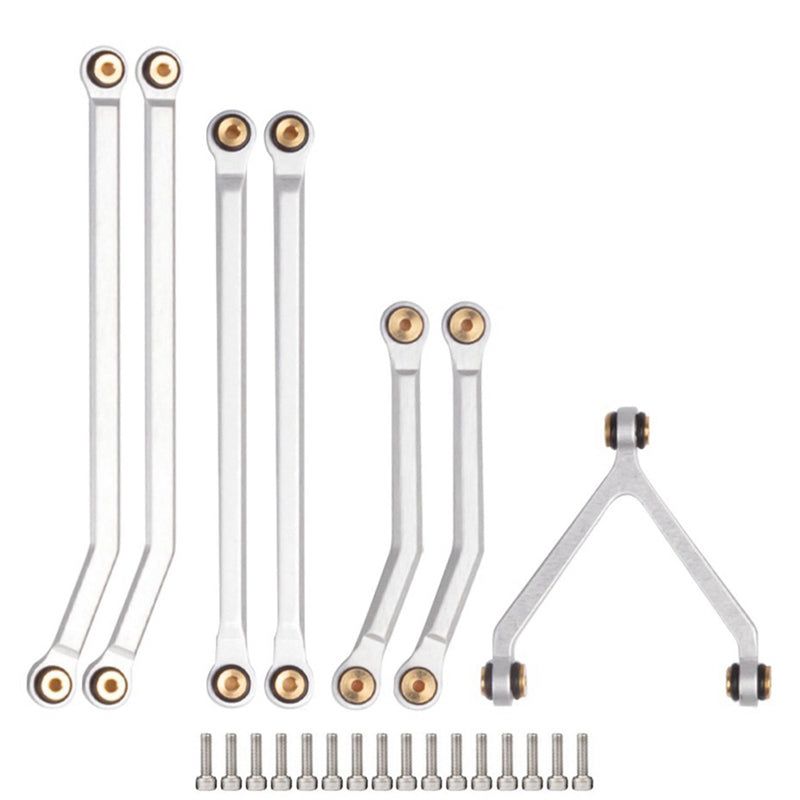 Alloy Linkage Upgrade Kit for Axial 1/24 Scale SCX24 Deadbolt 90081 RC Crawler