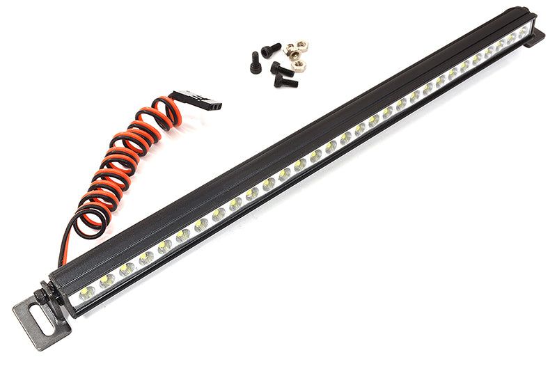 Realistic Roof Top LED HV 185mm Light Bar 5V-14.8V 205x16x15mm for 1/10 Crawler