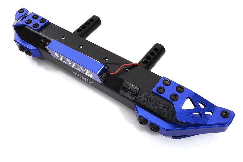 Realistic Front Alloy Bumper w/ LED for Axial SCX6 JLU Wrangler 250002