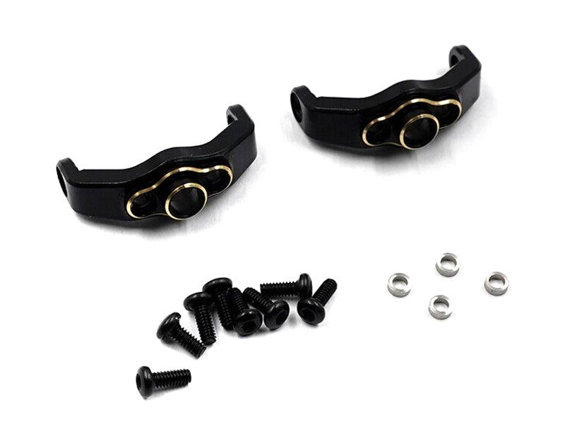 Brass Alloy Caster Blocks (2) 6g Each for Traxxas 1/18 TRX-4M Scale Crawler 9732