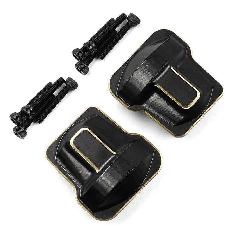 Brass Alloy Differential Covers (2) 9g Each for Traxxas 1/18 TRX-4M Crawler 9738