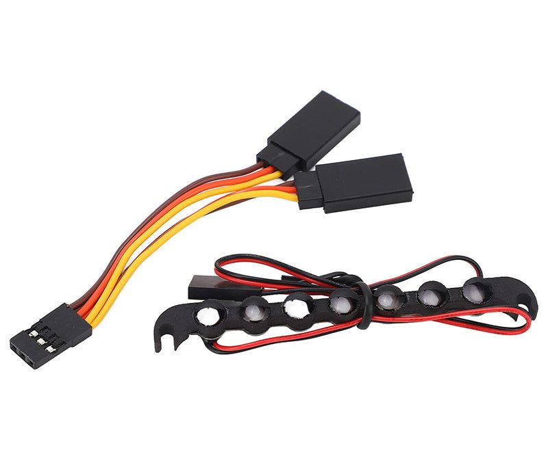 LED Roof Top Light Bar for Traxxas 1/18 TRX-4M (Defender Body) - Warm White