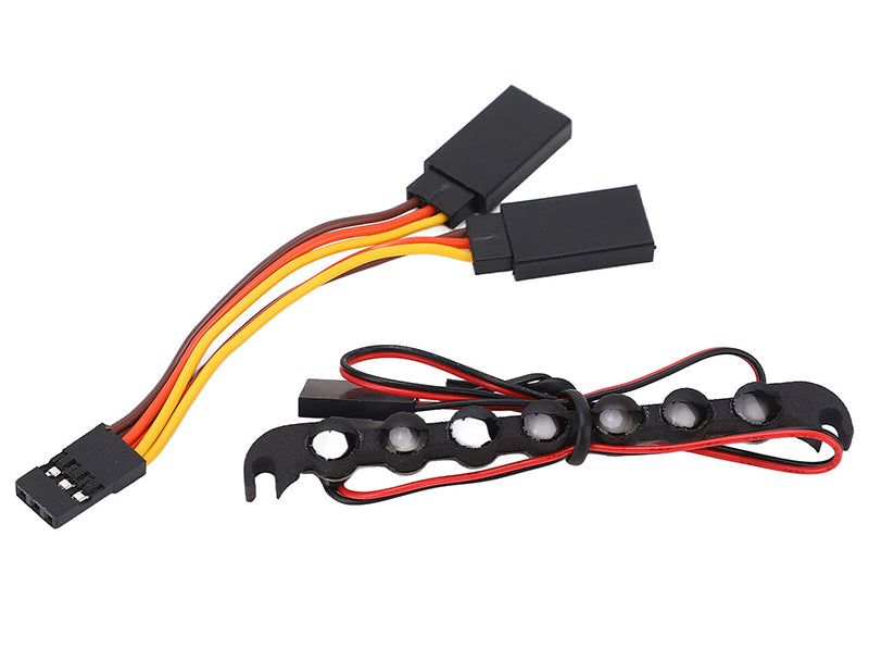 Yellow LED Roof Top Light Bar for Traxxas 1/18 TRX-4M (Defender Body)